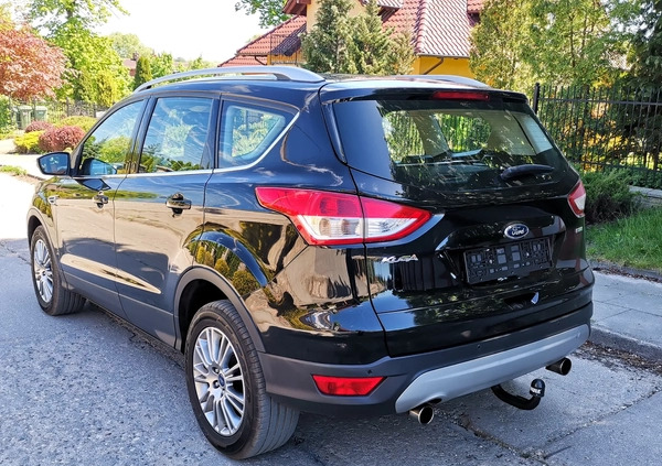 Ford Kuga cena 48400 przebieg: 134000, rok produkcji 2014 z Skarszewy małe 497